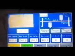 Полуавто 2000 мм гофрированная коробка швейная машина картонная сцепная проволока пневматический привод
