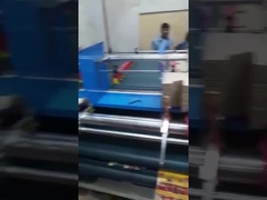 Полуавтоматическая картонная коробка клеевая машина для двойного питания