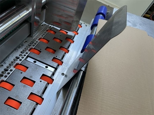 Принтер Slotter Flexo коробки пиццы автоматический умирает скорость машины Gluer папки резца быстрая