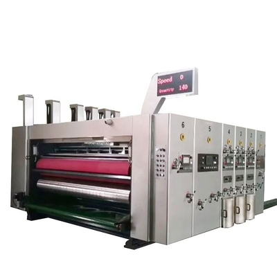 Автоматическая машина Slotter принтера Flexo цветов фидера 6 для рифленой коробки коробки
