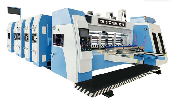 Флексографская машина для гофрокартона с производительностью 50-100 шт/мин для высокой производительности