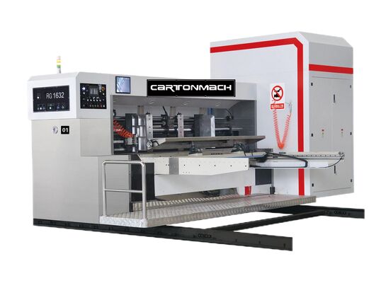 Simens Plc Powered Corrugated Carton Box Machine Кольцевая коробка для упаковки из картонной бумаги